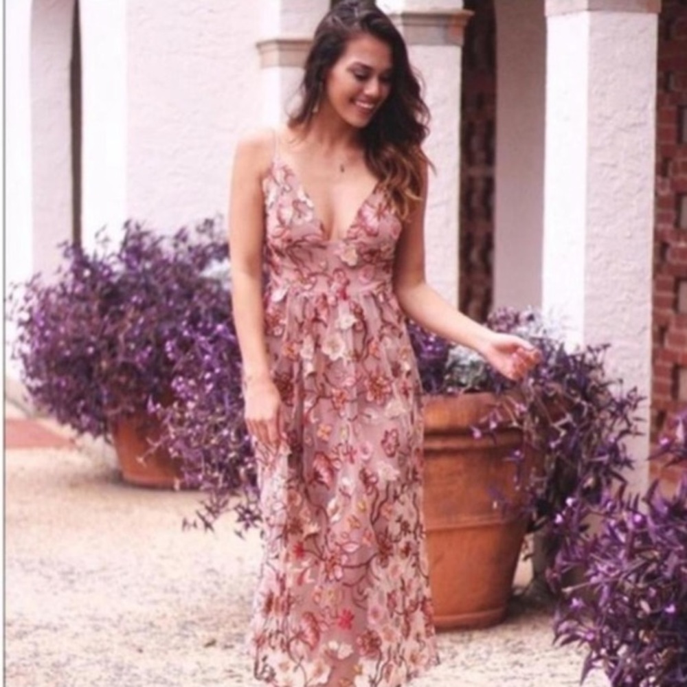 COPY - For Love and Lemons Botanic Midi Dress, S